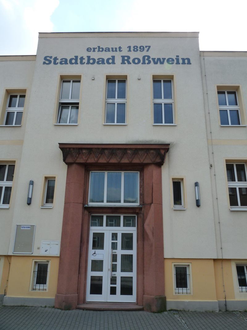 Stadtbad Roßwein erbaut 1897